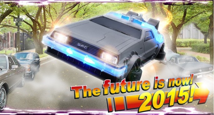 "Back to the Future" DeLorean iPhone Case
