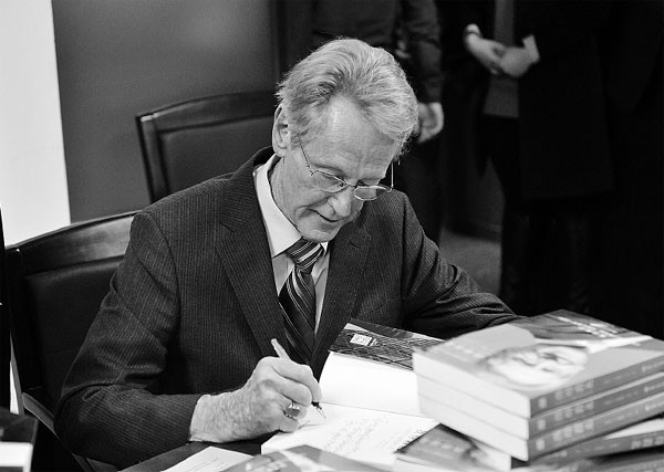 Edwin Maher at the signing event for his book launch in Beijing.