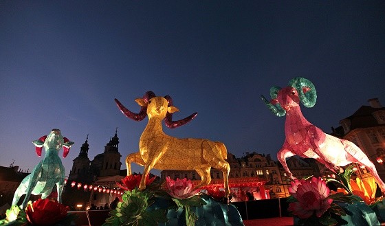 The Chinese people welcome the New Year or the Year of the Goat with celebrations and festivities all over the world. 