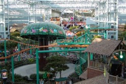 A portion of the massive Mall of America.