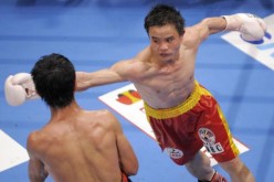 Chinese WBC minimumweight champion Xiong Zhao Zhong 