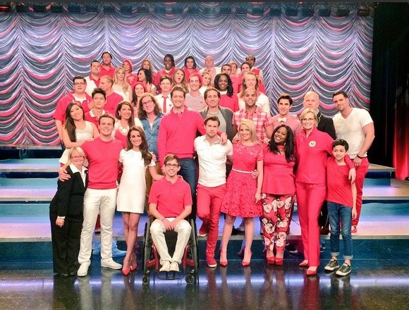"Glee" cast