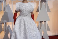Lady Gaga's Oscar dress was made by Azzedine Alaia.