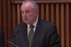 New York City Police Commissioner William Bratton announces arrest of three NY men for plotting terrorism.