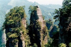 The scenic views of Zhangjiajie inspired some of the locations in the film 
