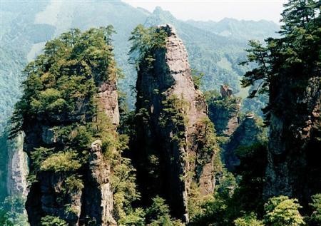 The scenic views of Zhangjiajie inspired some of the locations in the film "Avatar."
