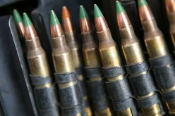 5.56 mm M855 green tip rounds.