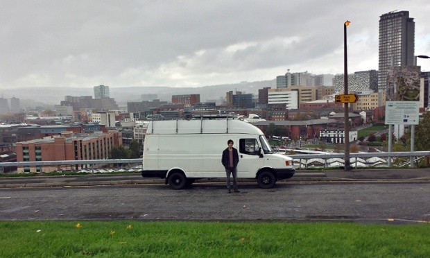 Mike Hudson's van 