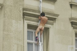 The Naked Man Escaping From Buckingham Palace