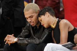 Rihanna And Chris Brown In Los Angeles December 25, 2012. 