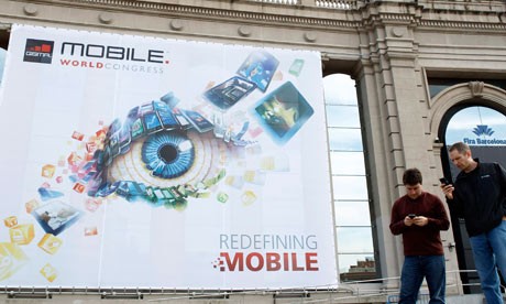 Mobile World Congress 2015 trade show banner