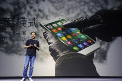 Lei Jun, Xiaomi founder and chief executive officer, at the launching ceremony of Xiaomi Phone 4 in Beijing last year.