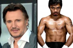 Liam Neeson, Manny Pacquiao