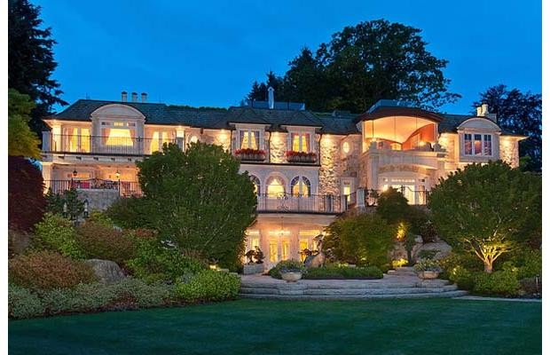 The Point Grey mansion is one of the many luxury houses being sold in Lower Vancouver. 