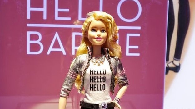 Internet-connected version of Barbie.