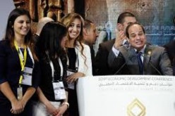Egyptian President has been pledged $12 billion by its Arabian allies.