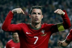 Cristiano Ronaldo Celebrates 