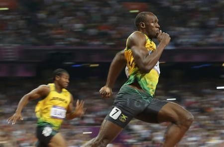 Olympic gold medalist Usain Bolt 