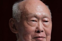 Former Singapore Prime Minister Lee Kuan Yew (LKY) Smiles 