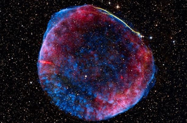  A series of supernovae bubbles like this one in this NASA/ESA illustration formed the Local Bubble that contains our solar system.