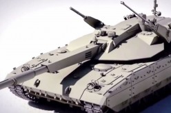 The T-14 has a remote-controlled tank that uses high-resolution video cameras.