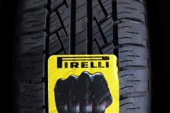 A Pirelli tire