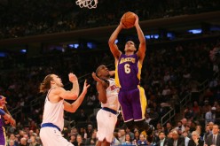 Los Angeles Lakers guard Jordan Clarkson