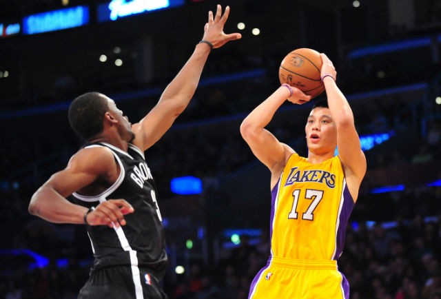Los Angeles Lakers guard Jeremy Lin