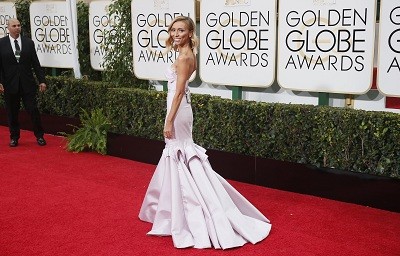 TV personality Giuliana Rancic arrives at the 72nd Golden Globe Awards in Beverly Hills, California January 11, 2015