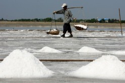 China is one of the world's largest consumers of salt.