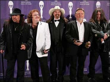 From Left to right: Gary Rossington, Billy Powell, Artimus Pyle, Ed King, Bob Burns