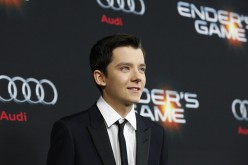 Cast member Asa Butterfield poses at the premiere of 