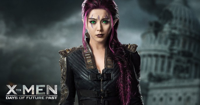 Actress Fan Bingbing plays as Blink in the Hollywood blockbuster movie "X-Men: Days of Future Past."