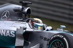 Award-winning British racer Lewis Hamilton drives a Mercedes Formula One during last year's Chinese Grand Prix.