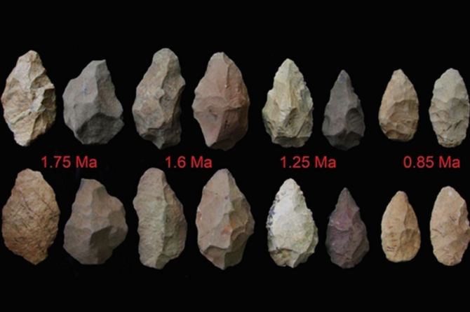 Hominin stone tools millions of years old
