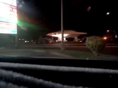 UFO Being Transported Near Area 51, Nevada