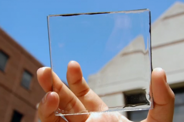 first fully transparent solar cell