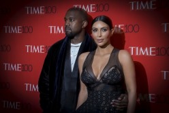 Kanye West With His Wife, Reality Television Star Kim Kardashian
