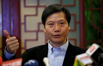 Lei Jun, founder and chief executive officer of China's mobile company Xiaomi, Inc, during a news conference held at the National People's Congress in Beijing, March 6, 2015.