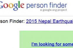 Google Person Finder tool 
