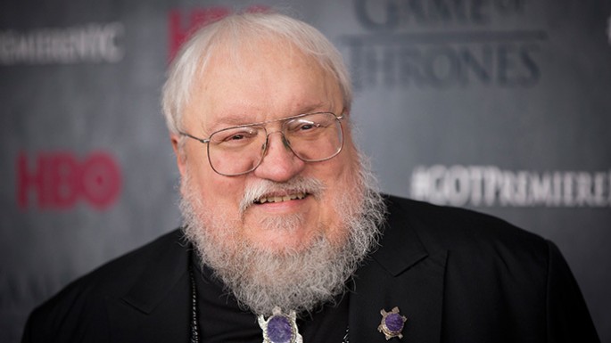 George R. R. Martin on a Game of Thrones premiere.