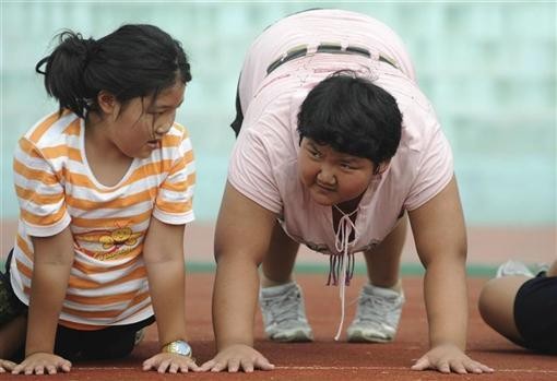 Obesity is a growing condition among Chinese children.