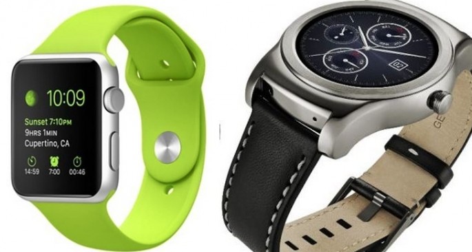 Apple Watch Sport and LG Watch Urbane