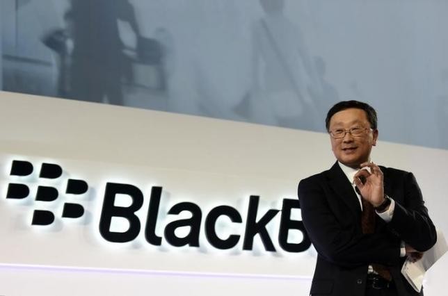 BlackBerry Chief Executive John Chen 
