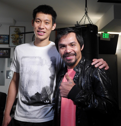Jeremy Lin, Manny Pacquiao