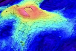 The Axial Seamount underwater volcano off Oregon