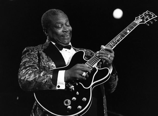 B.B. King and his beloved Lucille