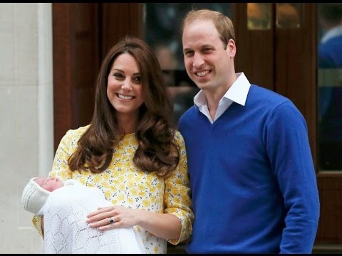 Duke William And Duchess Of Cambridge Kate  Middleton Introduces Princess
