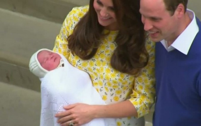 Her Royal Highness Princess Charlotte of Cambridge born May 2, 2015.