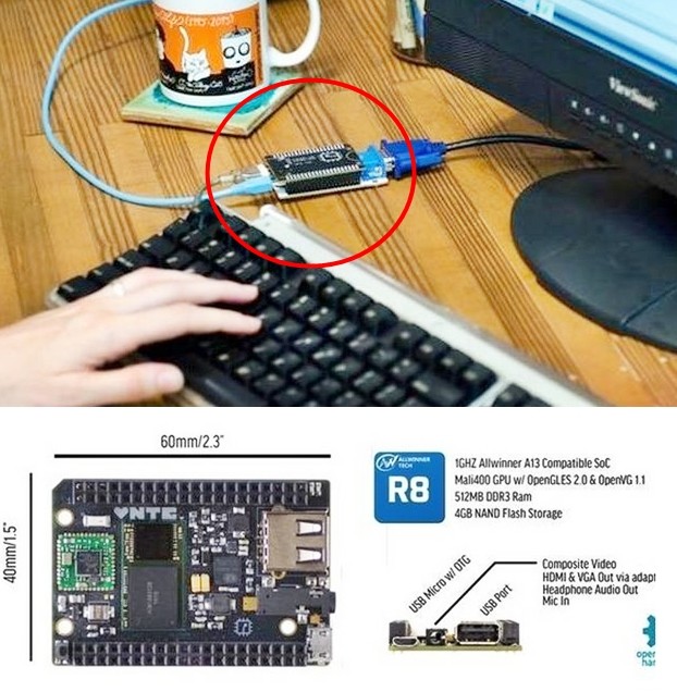 CHIP is a $9 computer and its schematic (below)